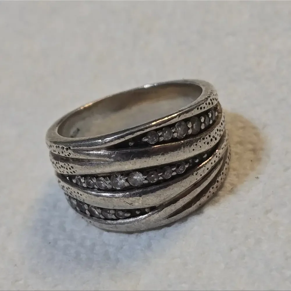 Silpada Sterling Silver 925 Organics Ring Size‎ 7 R2035